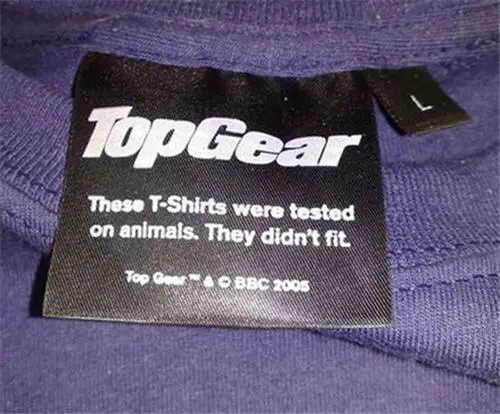 T Shirt Tested Animals Didnt Fit