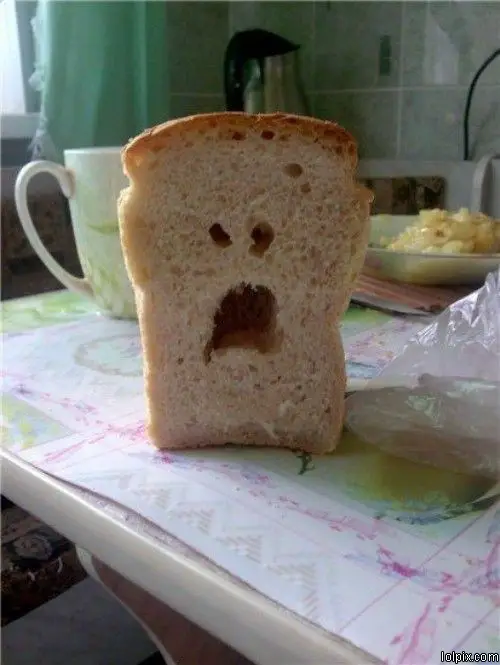 Bread Makes Shocking Face