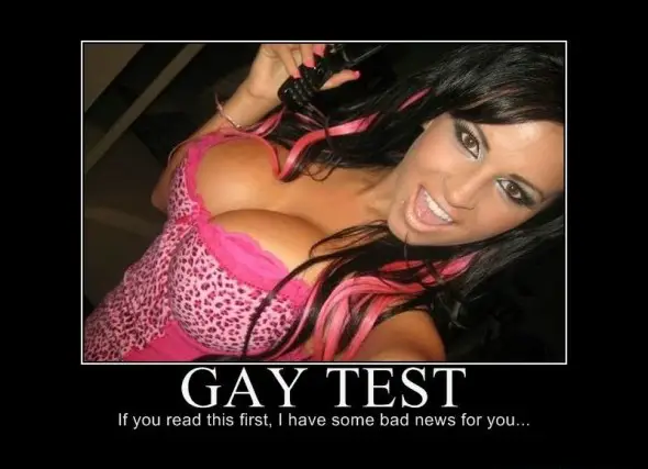 Hot Chick Gay Test 