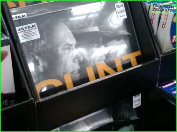 Clint Eastwood CD Label Fail