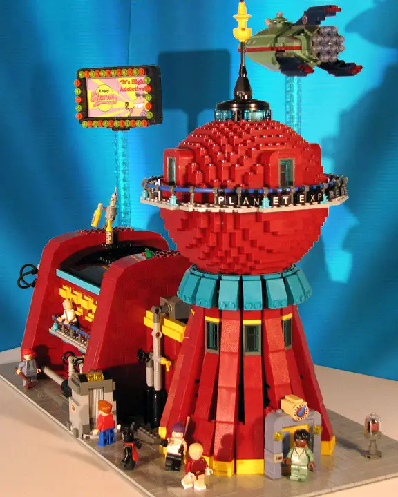 Futurama Lego Building