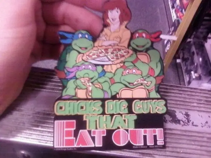 Teenage Mutant Ninja Turtles Eat Out Magnet