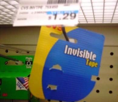 nice try staples invisible tape