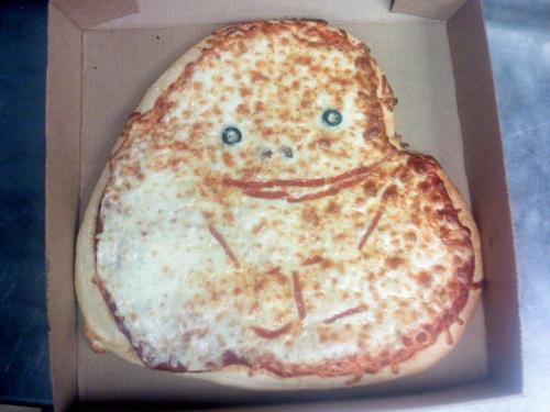Heart Shaped Forever Alone Pizza