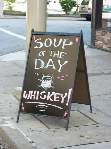 meanwhile in ireland soup of the day